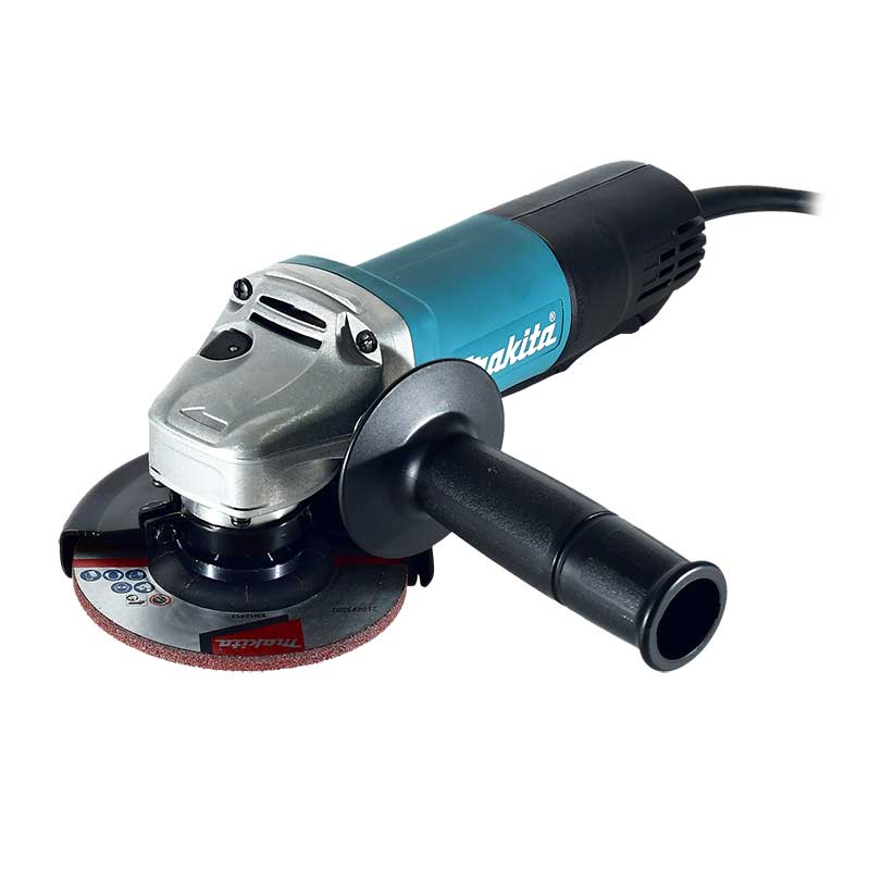MINI ESMERILADORA MAKITA 4-1/2" 10,000RPM 840W (9557HPG) CON 5 DISCOS (E) 