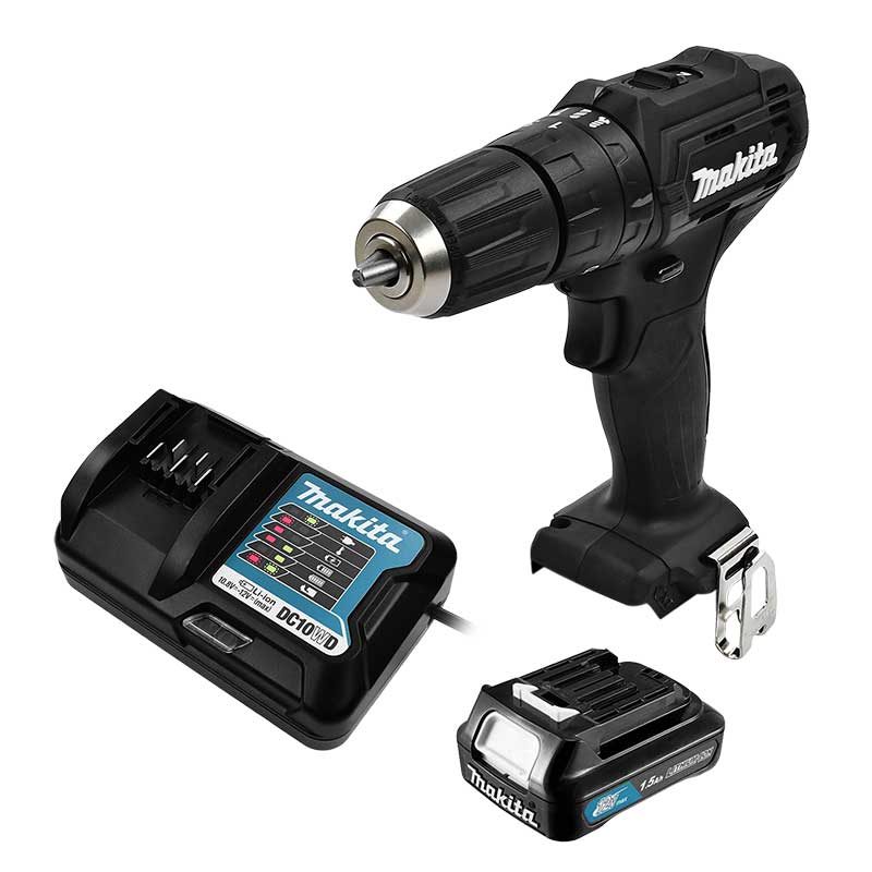 ROTOMARTILLO INALÁMBRICO MAKITA 3/8" 1,700RPM C/ACCESORIOS (HP333DWYE)