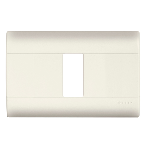 BTICINO MODUS PLACA RESINA 1 VENTANA MARFIL (E5N1) (E)