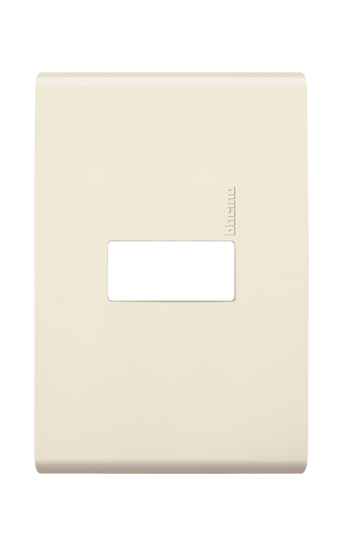 BTICINO MODUS PLACA RESINA 1 VENTANA MARFIL (E5N1R) (E)