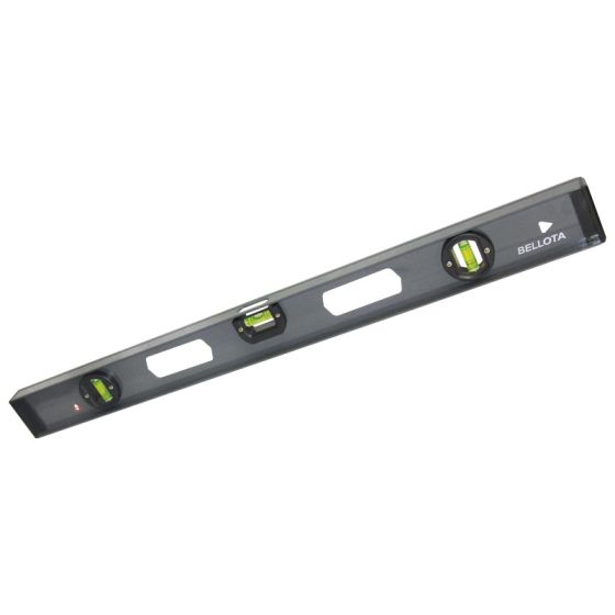 NIVEL ALUMIMINIO BELLOTA REFORZADO 3 GOTAS 18" (50108-C18)