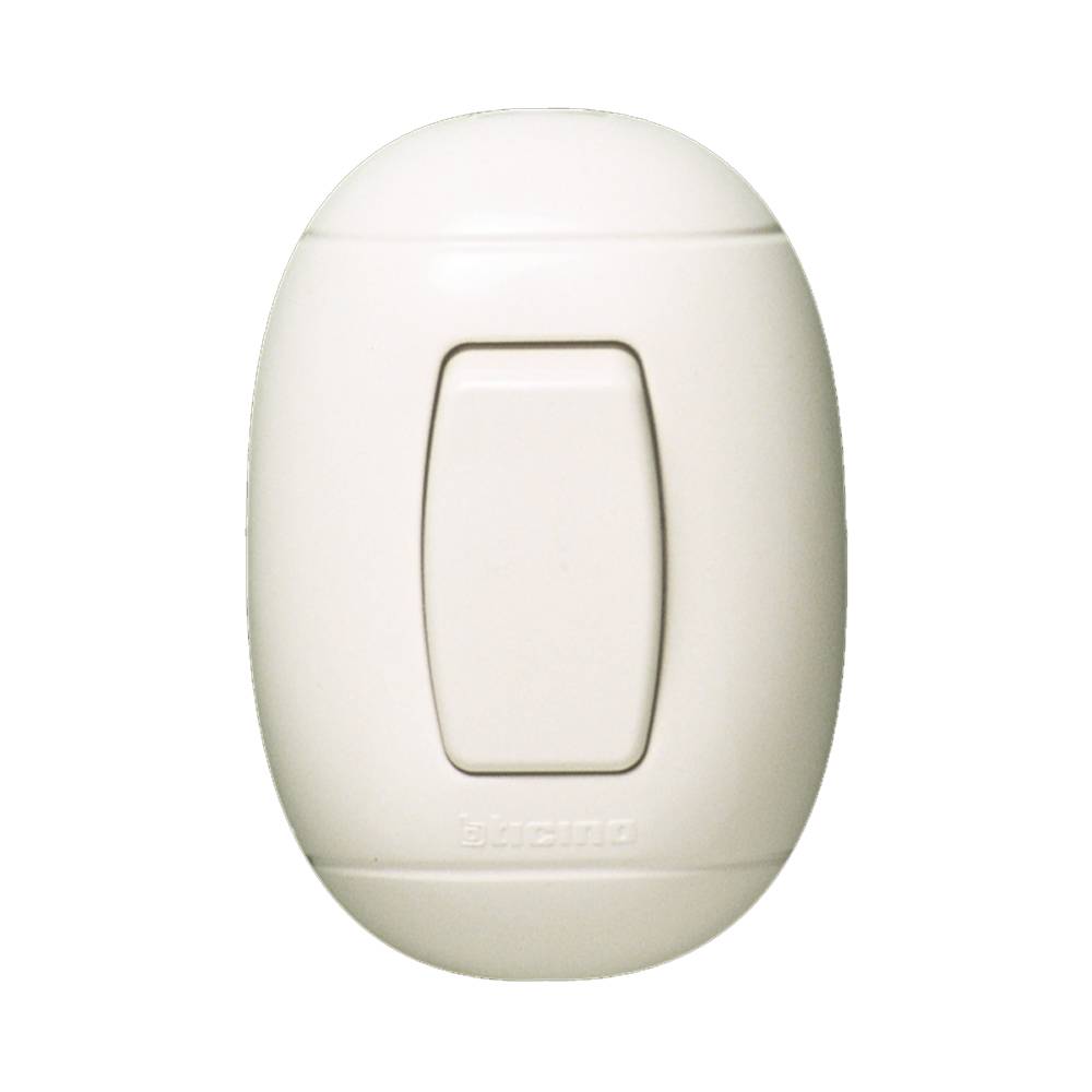 BTICINO OVAL MARFIL APAGADOR SENCILLO (P-52) (E)