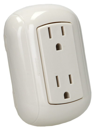 BTICINO OVAL MARFIL CONTACTO DUPLEX (P-38) (E)
