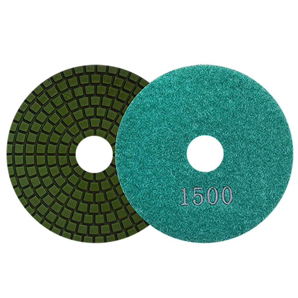 PAD DE DIAMANTE AUSTROMEX C/VELCRO 4" P/MÁRMOL GRANO 1500 (2765)(H)