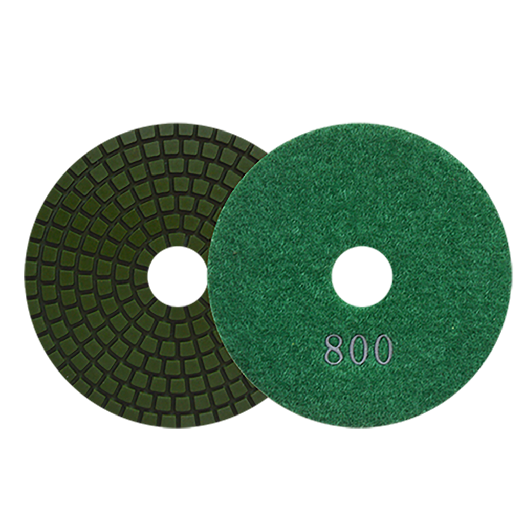 PAD DE DIAMANTE AUSTROMEX C/VELCRO 4" P/MÁRMOL GRANO 800 (2764)(H)
