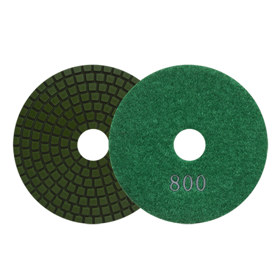 PAD DIAMANTE AUSTROMEX C/VELCRO 4" P/MÁRMOL G800 (2764)(H)