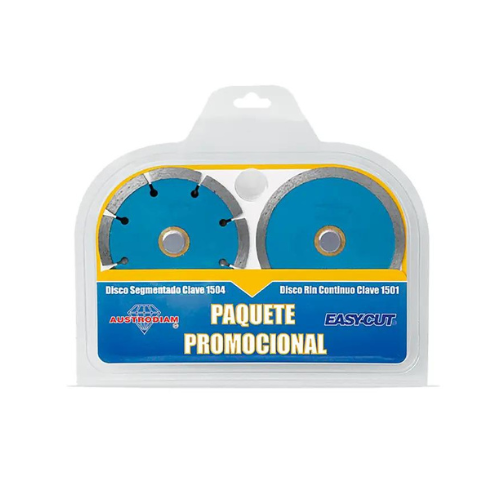 PAQUETE PROMOCIONAL AUSTROMEX DISCOS DIAMANTE 4" 1504 Y 1501 (2993)(H)