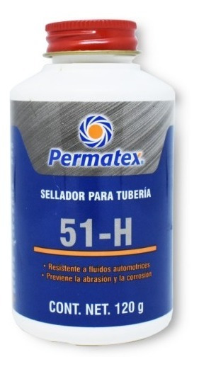 PERMATEX SELLADOR 51-H DE CONEXIONES 120GR