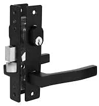 CERRADURA PHILLIPS 549 MANIJA-MANIJA NEGRA P/ALUMINIO (MX2546)(H)