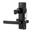 CERRADURA PHILLIPS 555 MARIPOSA-CILINDRO NEGRA P/ALUMINIO (MX2136)(H)