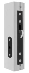 CERRADURA PHILLIPS X-455 NEGRA P/PUERTA CORREDIZA (MX2581)(H)