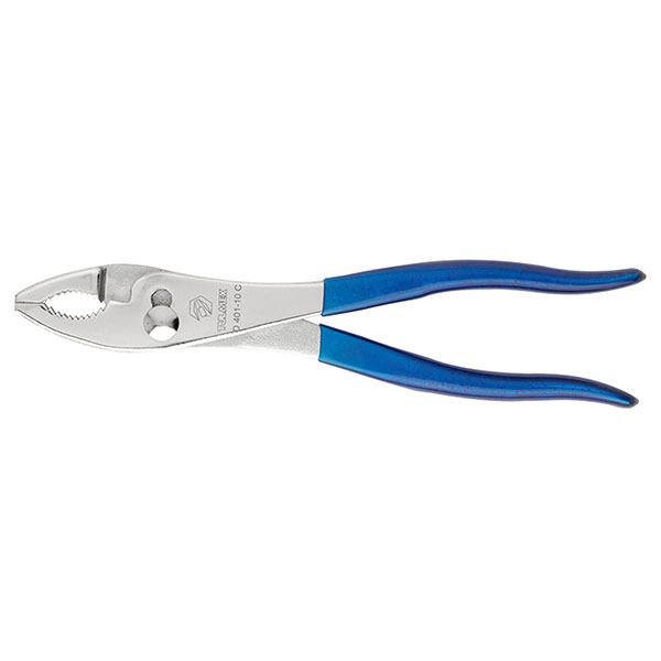 PINZA TULMEX MECÁNICO CROMO M/PLÁSTICO 10" (401-10C) (H)