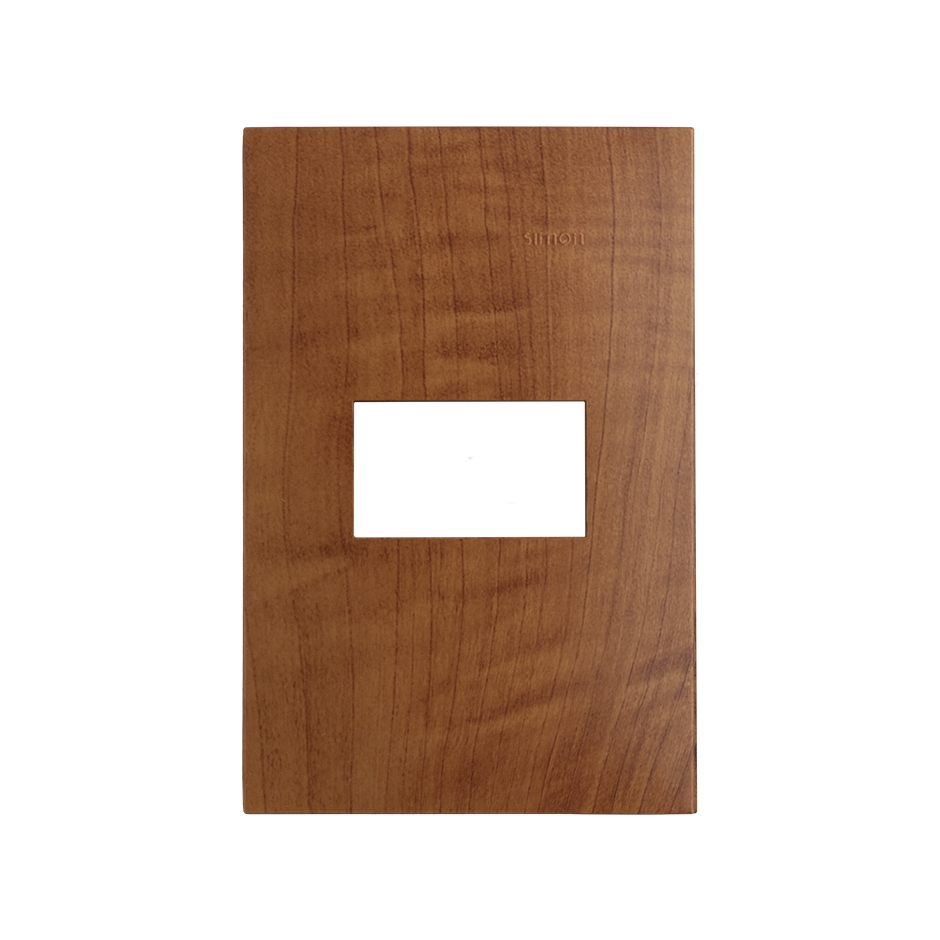 PLACA SIMON 1 VENTANA MADERA ROBLE (25611-76) (E)