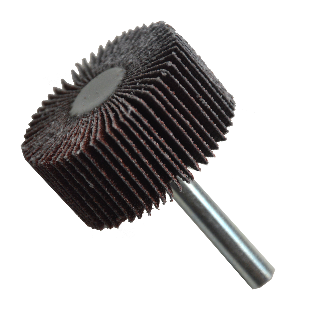 RUEDA FLAP AUSTROMEX C/VÁSTAGO 1-1/2" GRANO 80 (872)(H)