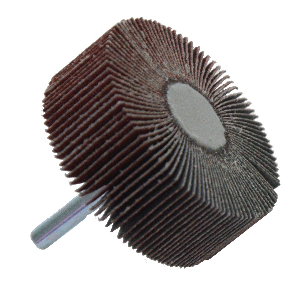 RUEDA FLAP AUSTROMEX C/VÁSTAGO 2-1/2" GRANO 120 (955)(H)