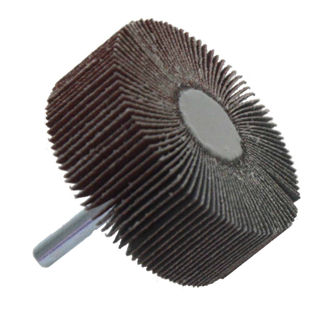 RUEDA FLAP AUSTROMEX C/VÁSTAGO 2-1/2" GRANO 60 (953)(H)