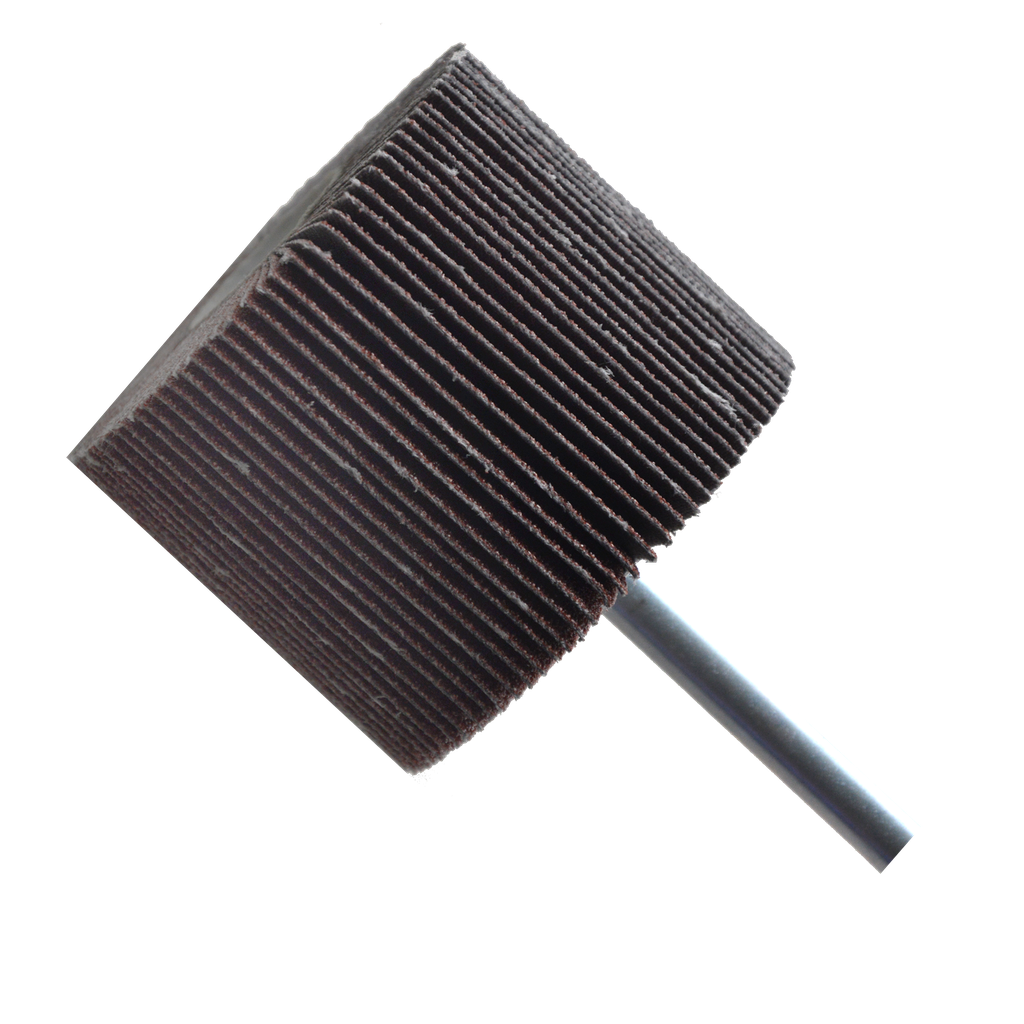 RUEDA FLAP AUSTROMEX C/VÁSTAGO 2" GRANO 80 (934)(H)