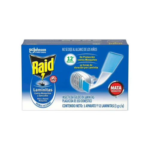 RAID APARATO C/ 12 LAMINITAS (2087)