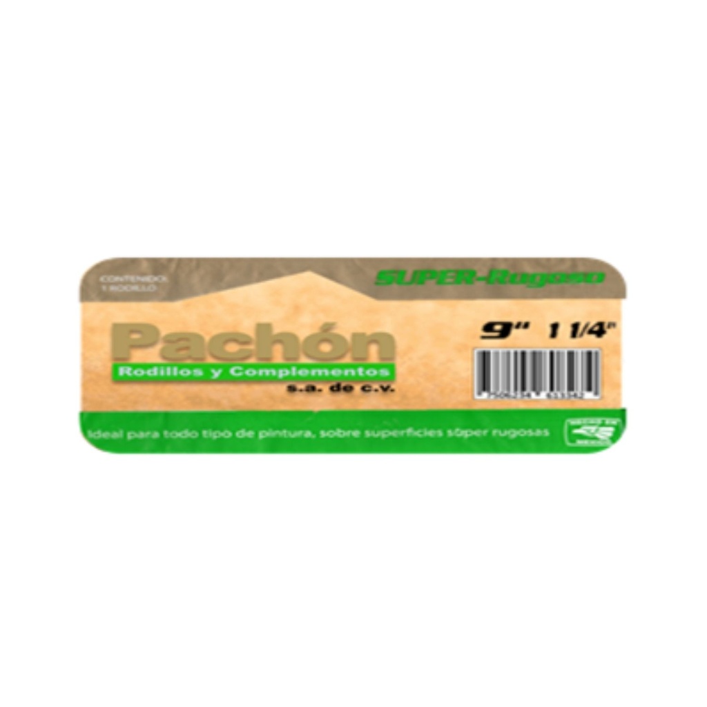 REPUESTO RODILLO SUPER PACHÓN 9 x 1 - 1/4" (101174)