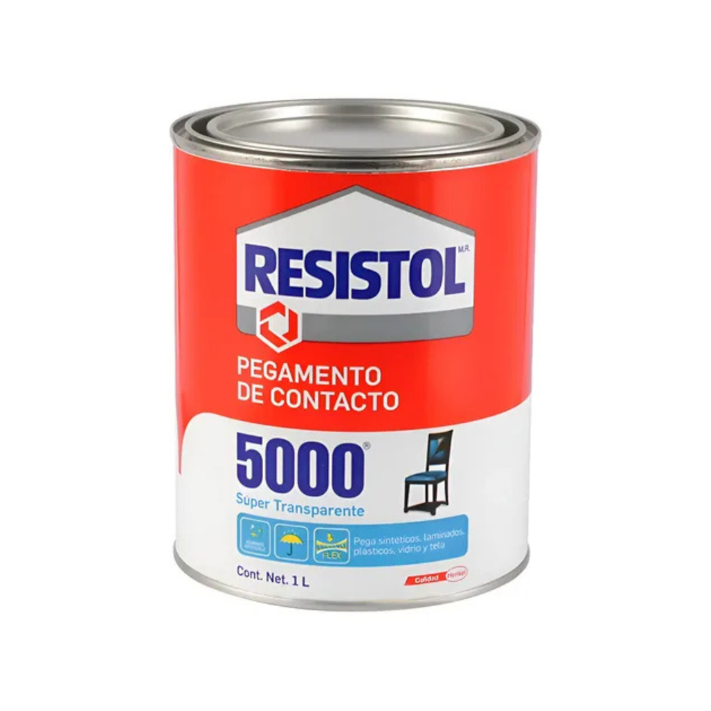 RESISTOL 5000 SÚPER TRANSPARENTE 1 LT