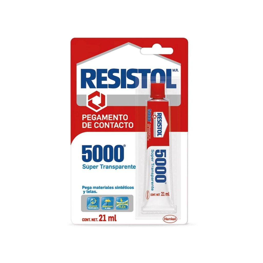 RESISTOL 5000 SUPER TRANSPARENTE 21ML