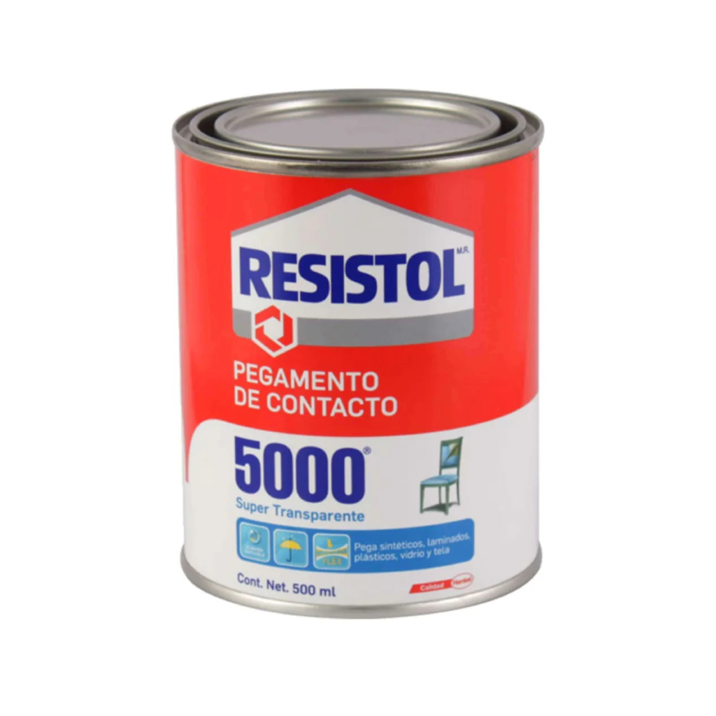 RESISTOL 5000 SÚPER TRANSPARENTE 500ML