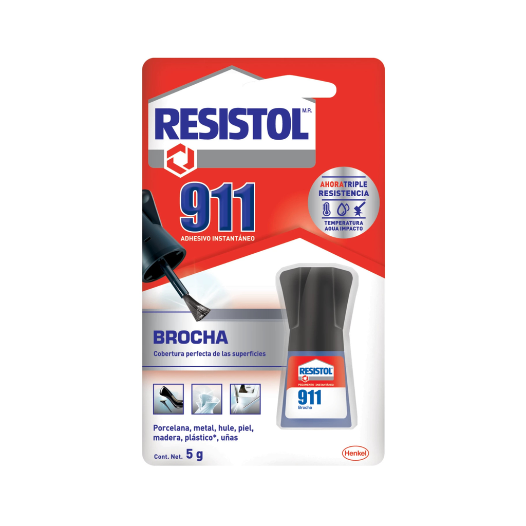 RESISTOL 911 BROCHA 5GR (H)