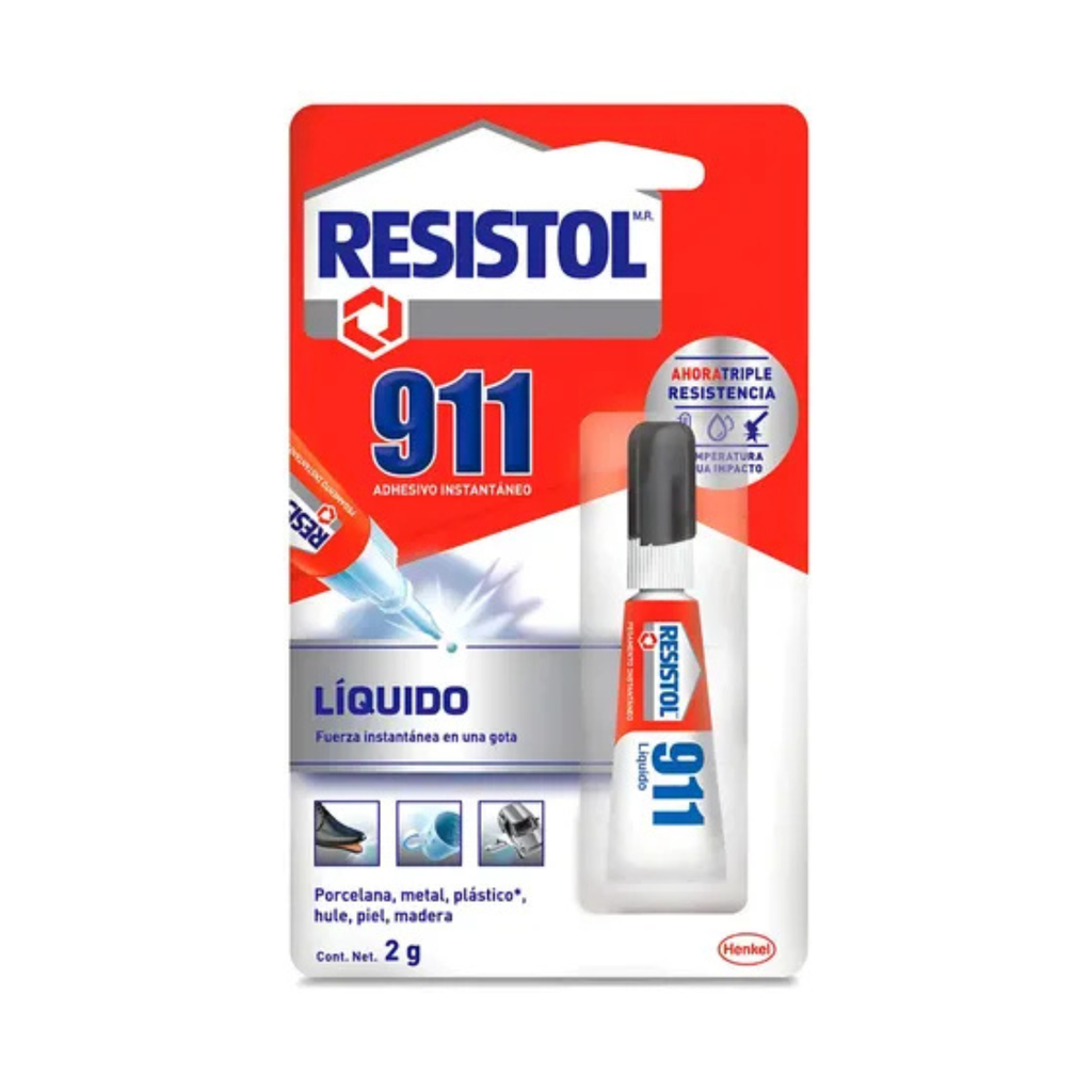 RESISTOL 911 LÍQUIDO 2GR (H)