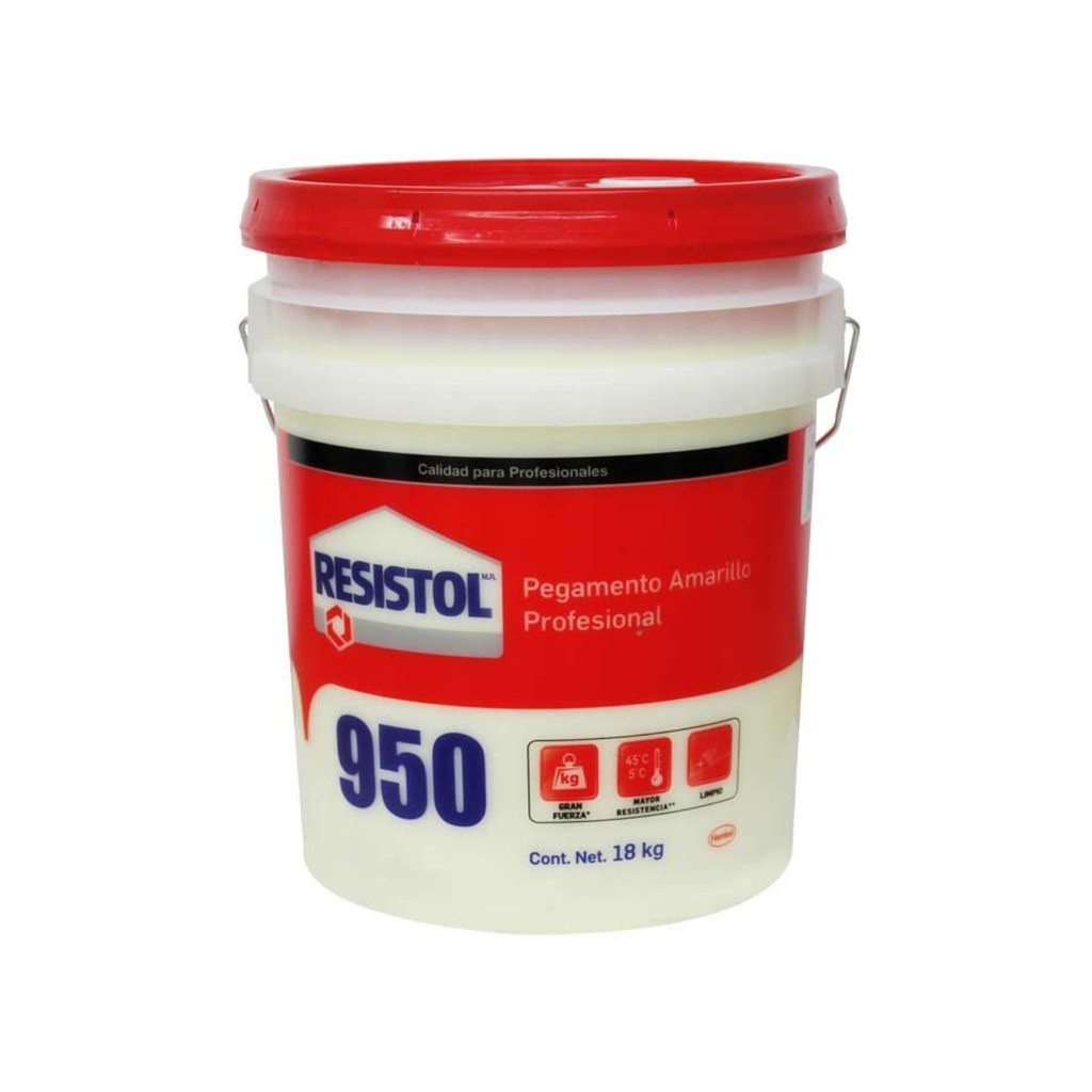RESISTOL 950 AMARILLO P/CARPINTERO 18KG