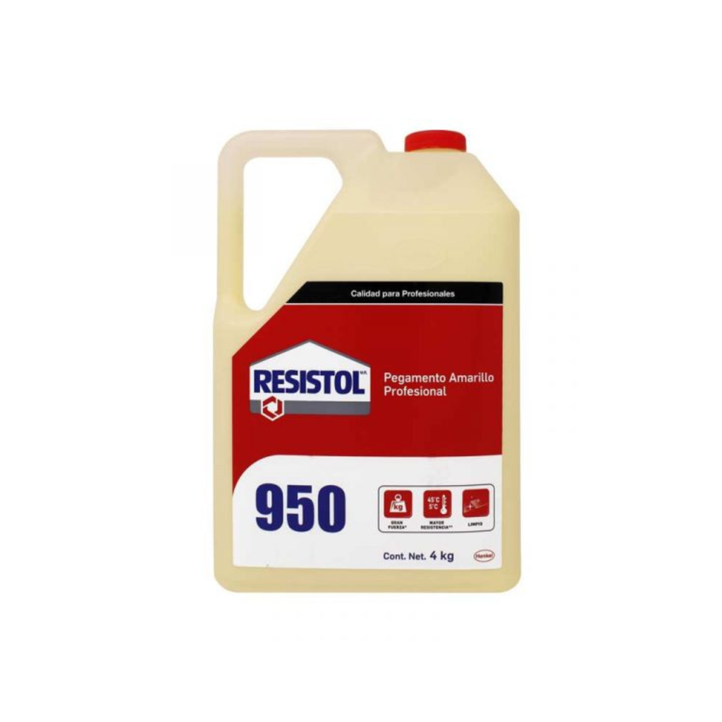 RESISTOL 950 AMARILLO P/CARPINTERO 4KG