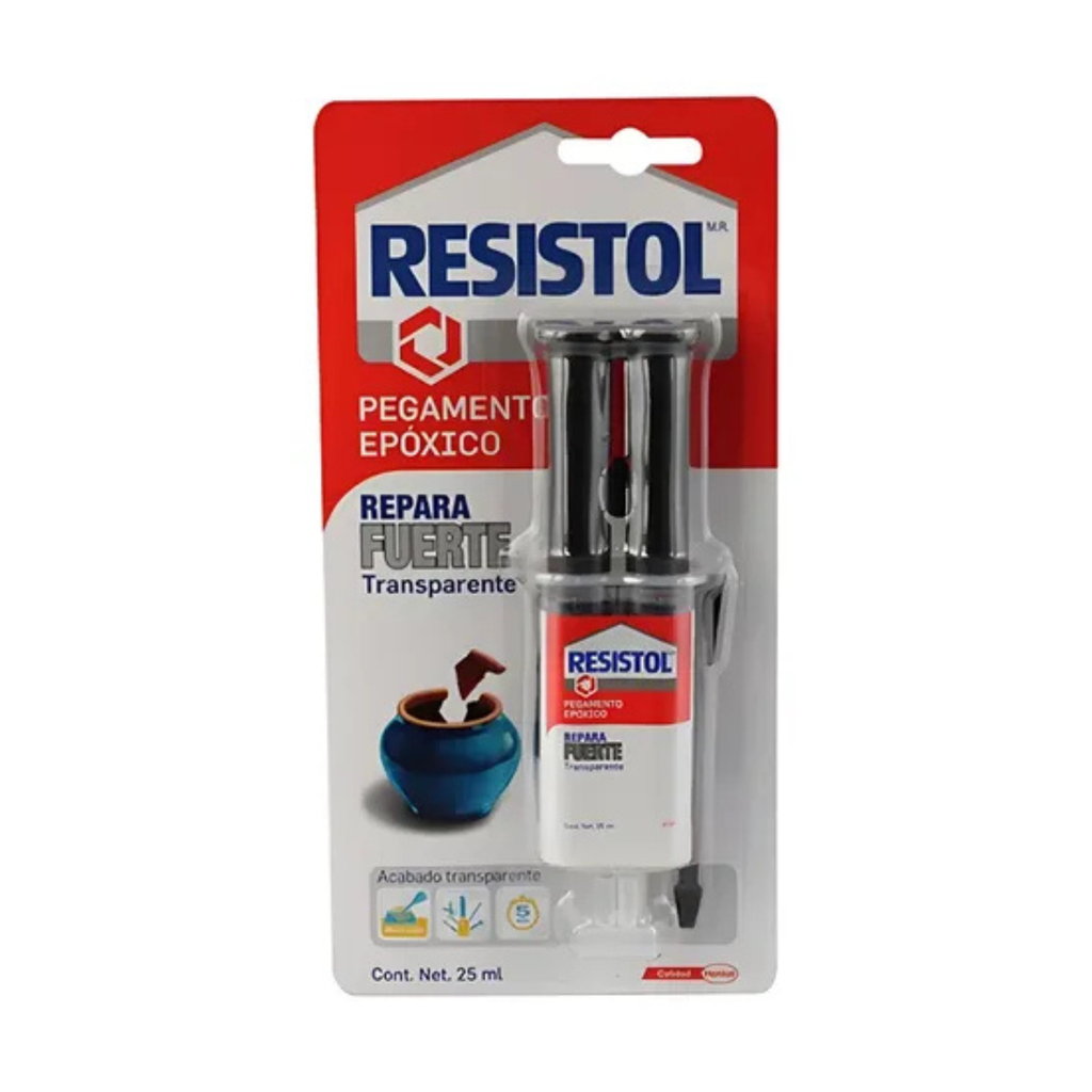 RESISTOL REPARA FUERTE TRANSPARENTE 25ML