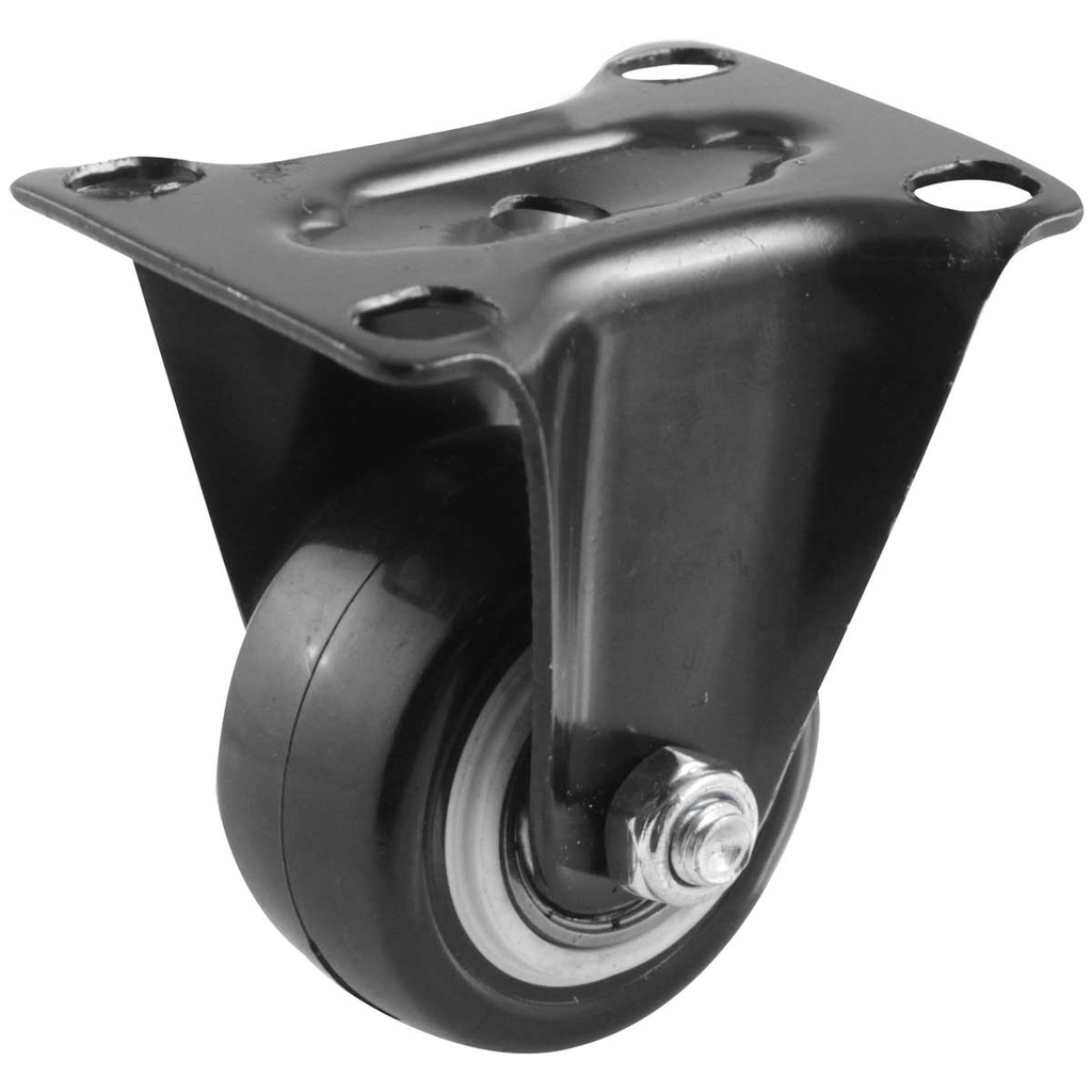 RODAJA WESTON NEGRA PU FIJA 1-1/2'' (Y-1160-40)