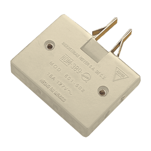 ROYER MULTICONTACTO TRIPLE MARFIL 15A (WD0502)(E)