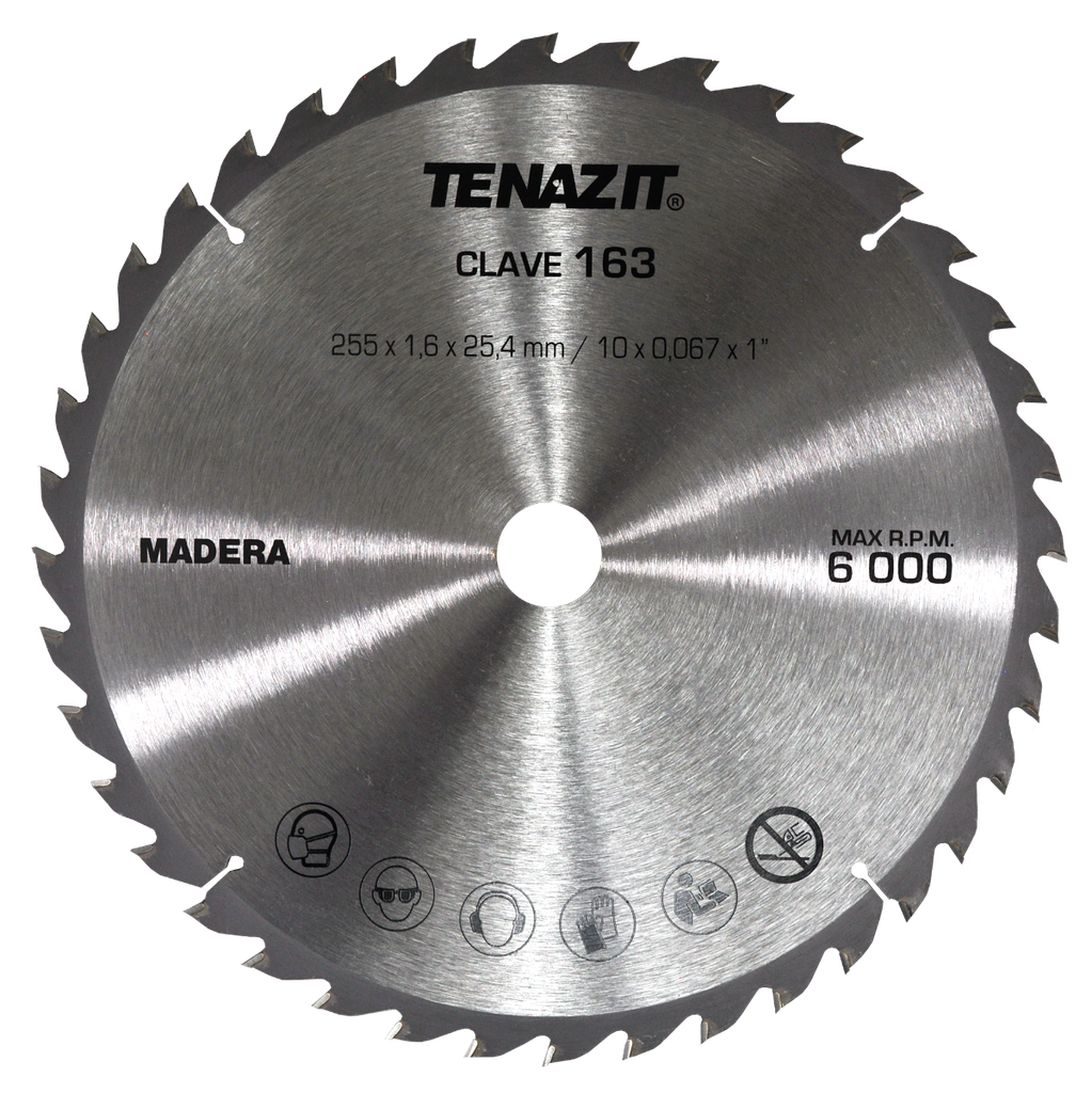 SIERRA METÁLICA AUSTROMEX P/MADERA 10" X 1"  40 DIENTES (163)(H) DDD