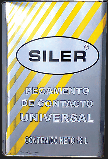 SILER ADHESIVO DE CONTACTO UNIVERSAL 18LT