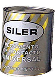 SILER ADHESIVO DE CONTACTO UNIVERSAL 1LT