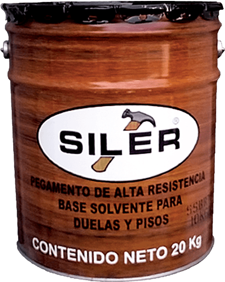 SILER ADHESIVO P/DUELAS Y PISOS BASE SOLVENTE 20KG