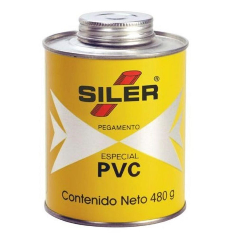 SILER ADHESIVO P/TUBERÍAS PVC 510GR AMARILLO   (4801)