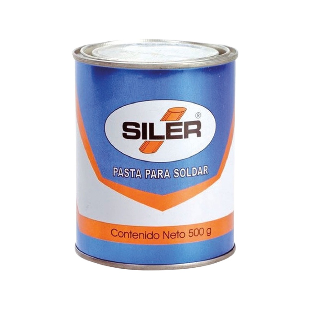 SILER PASTA P/SOLDAR AZUL 500GR