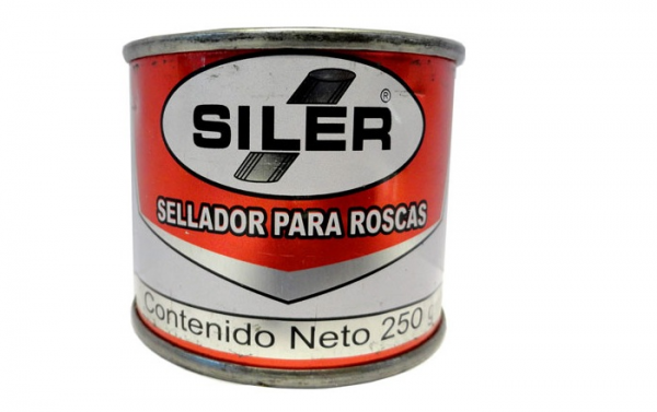 SILER SELLADOR P/ROSCAS ROJO 250GR