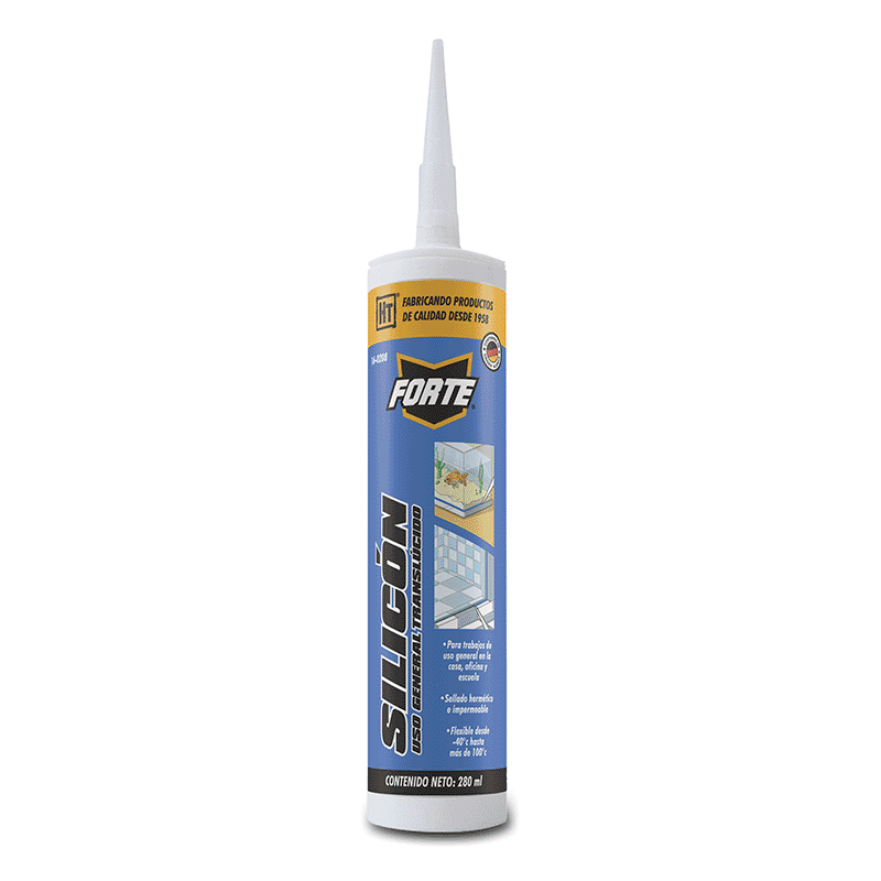SILICÓN HECORT USO GENERAL TRANSLUCIDO 280ML (16-0208)