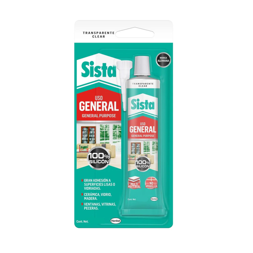 SISTA F109 USO GENERAL TRANSPARENTE 70ML