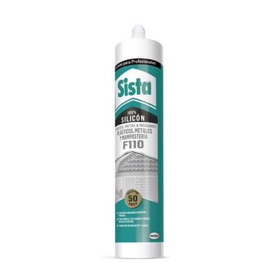 SISTA F110 FUSIÓN PLÁSTICOS, METALES Y MAMPOSTERÍA TRANSPARENTE 280ML