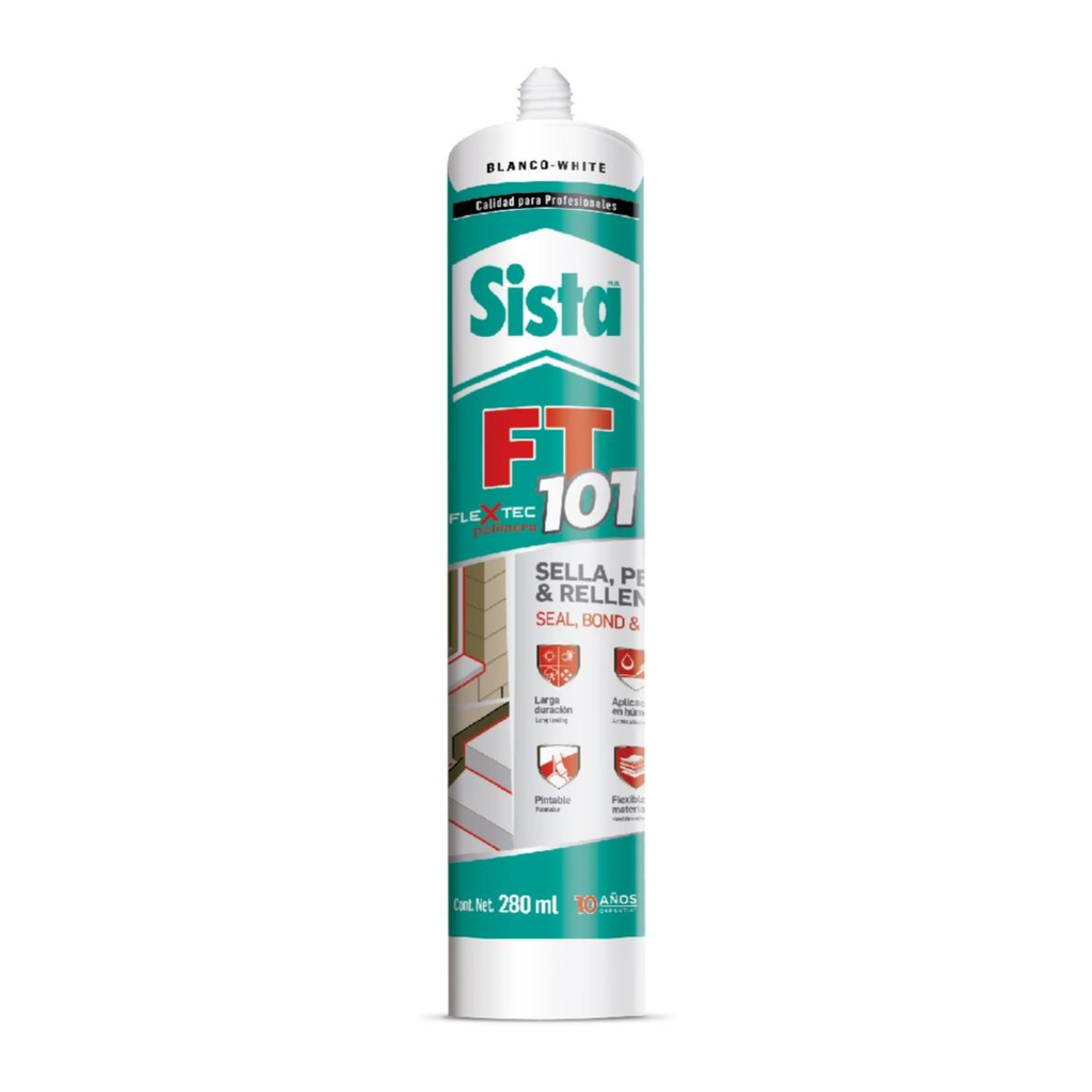 SISTA FT101 FLEXTEC BLANCO 280ML