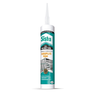 SISTA P800 DUROPLUS POLIURETANO GRIS 280ML