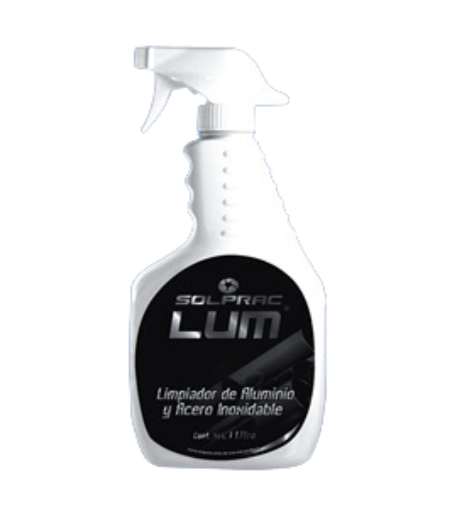 SOLPRAC LUM LIMPIA ALUMINIO C/ATOMIZADOR 1LT