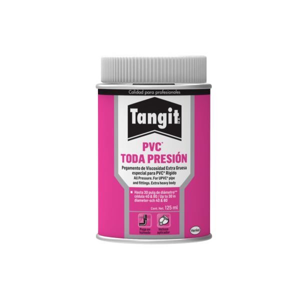 TANGIT PVC ROSA TODA PRESIÓN 125ML