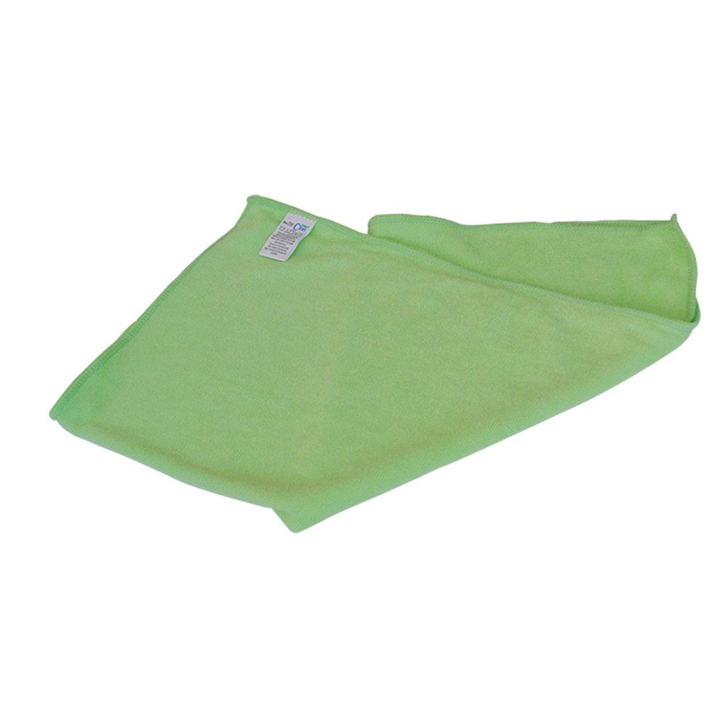 TOALLA VERDE DE MICROFIBRA AUSTROMEX 16" X 16" (2756) (H)