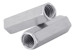 TUERCA COPLE TITAN STD GALVANIZADA 3/8" C/100PZ