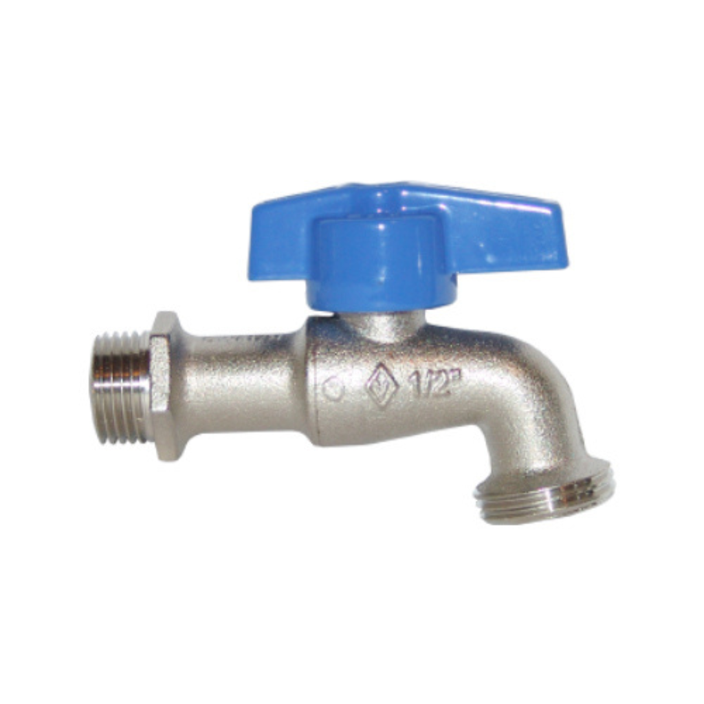 COFLEX LLAVE JARDÍN ESFERA 1/2" M.N.P.T. x 3/4" N.H. (IP-701)